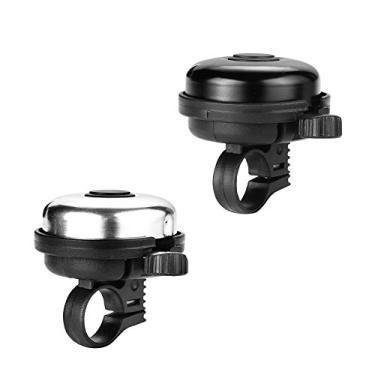 Imagem de Accmor Campainha de bicicleta clássica, sino de bicicleta de alumínio, som nítido alto e claro para adultos e crianças