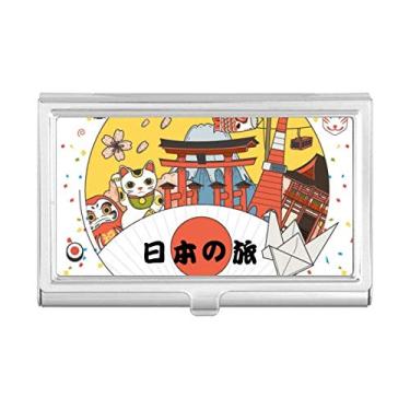 Imagem de Carteira tradicional japonesa com porta-cartões de visita cultural local