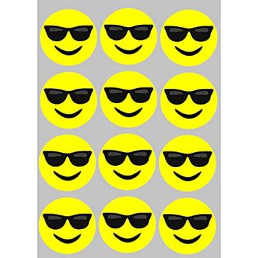 Imagem de 12 Imãs de Emoji