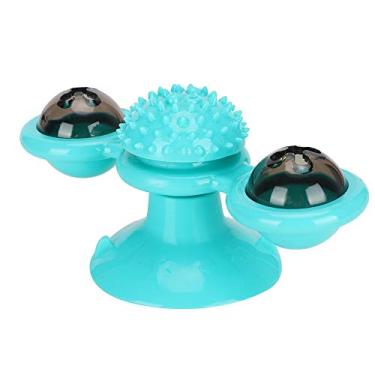 Imagem de banapoy Bola de moinho de vento para toca-discos, brinquedo de raspagem de gato versátil de borracha termoplástica, ecológica para animais de estimação