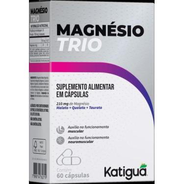 Imagem de Magnésio Trio 60 Cápsulas 850mg - Katiguá - Katigua