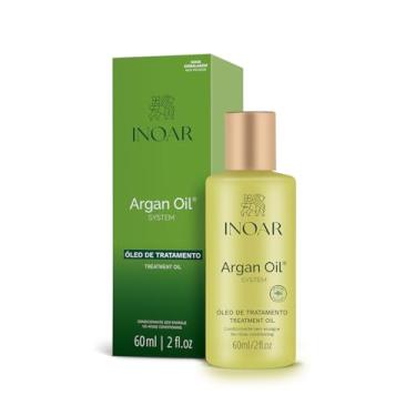 Imagem de Inoar, Óleo de Argan 60ml – Tratamento Nutritivo e Antifrizz, Hidratação Profunda, Brilho Imediato, Proteção Térmica, Para Todos os Tipos de Cabelo