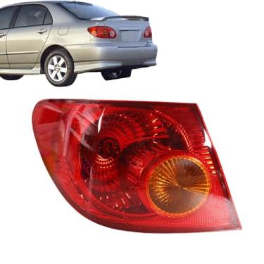 Imagem de Thomletha Substituição da luz traseira externa do lado esquerdo do motorista LH para Toyota Corolla 2003-2008 8156002290 TO2800154