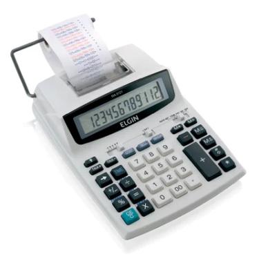 Imagem de Calculadora Elgin Ma-5121 Com Bobina, 12 Dígitos, Impressão Bicolor - 42ma51210000