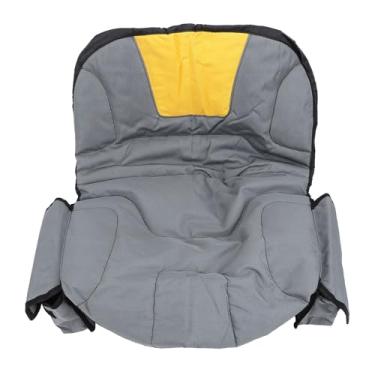 Imagem de Cffuvros Tampa do Assento do Cortador, Capa de Assento de Cortador de Grama Com Bolsos de Armazenamento, Confortável e Volante a Estanque Capa de Assento do Trator