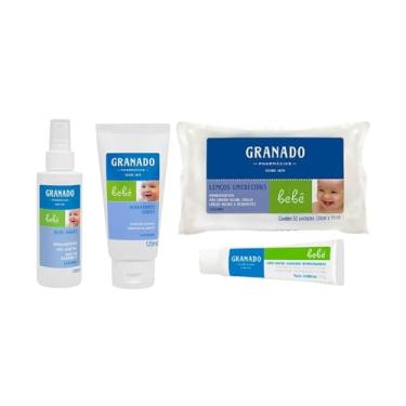 Imagem de Kit Cuidado com o Bebe - Hidrante Suave + Oleo Suave + Creme contra assaduras + Lenços Umedecidos