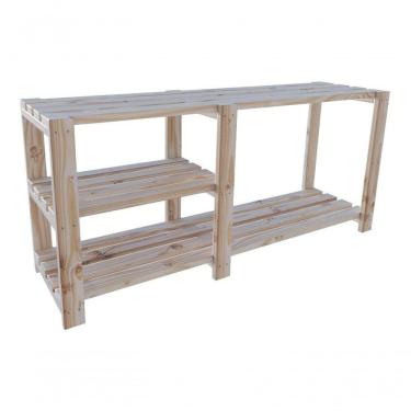 Imagem de Prateleiras Suspensas Design Industrial 3 Andares P/ Livros 