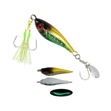 Imagem de Isca De Metal De Afundamento Rápido 40g 60g 80g Para Pesca De Atum Com