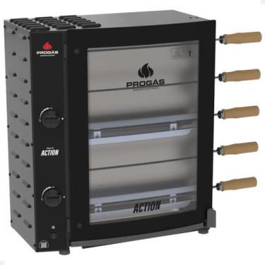Imagem de Forno Assador a Gás Baixa Pressão Rotativo Action 5 Espetos PRAC-05 T 