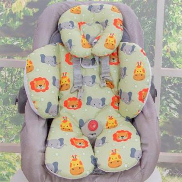 Imagem de Apoio de Corpo Protetor de Bebê Dupla Face Cadeira Carrinho - Enxoval 