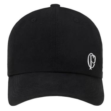 Imagem de Boné Corinthians Bordado Frente CP Masculino Preto Supercap