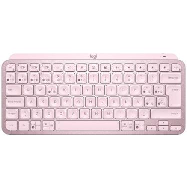 Imagem de Teclado Logitech MX Keys Mini 920-010476 Wireless (Espanhol), rosa