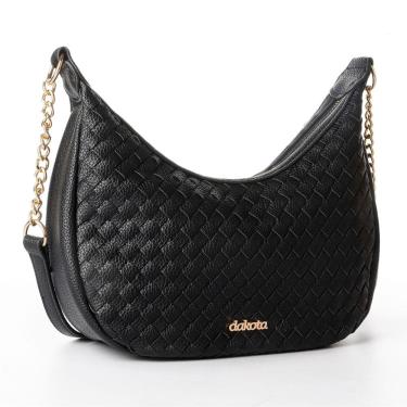 Imagem de Bolsa Transversal Dakota Tramada e Alça Longa Ajustável Ombro DK165