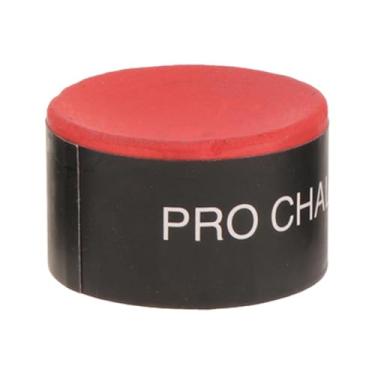 Imagem de rockible Piscina cuba de giz de giz de alto desempenho esportes leves, acessórios de ponta de sinuca, de bilhar, para barra doméstica, Vermelho