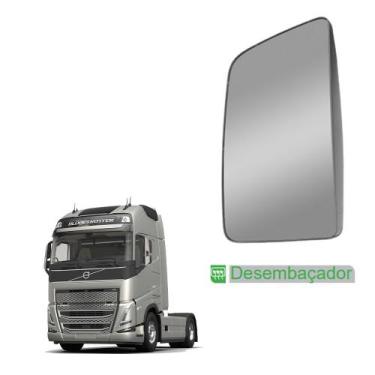 Imagem de Retrovisor p Volvo FH 2018 2019 2020 2021 LE c Desembaçador - Fabbof