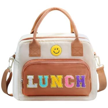 Imagem de RLGPBON Lancheira infantil isolada para meninos e meninas, lancheira fofa e lancheira infantil reutilizável para escola e creche