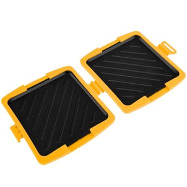 Imagem de Sanduicheira versátil de aço inoxidável para micro-ondas, máquina de queijo grelhado eficiente, omeletes removíveis para derreter atum, torradeira antiaderente para uso doméstico, escritório