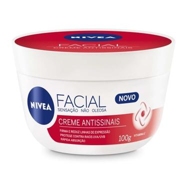 Imagem de Creme facial Nivea Antissinais - Sensação não Oleosa 100g