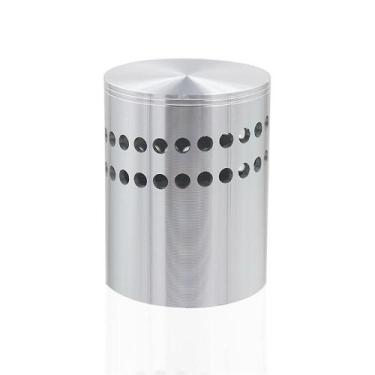 Imagem de A superfície colorida da lâmpada de parede do furo espiral do Rgb inst