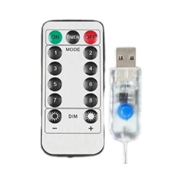 Imagem de Luzes De Fada LED USB Em Cascata De Árvore 280 LEDs 3M Para Exterior, 