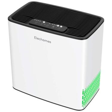 Imagem de Purificador de Ar com Filtro HEPA, com Display LED, com Luz Noturna, Área até 24 m2, 13W, ELECHOMES P1801, Branco