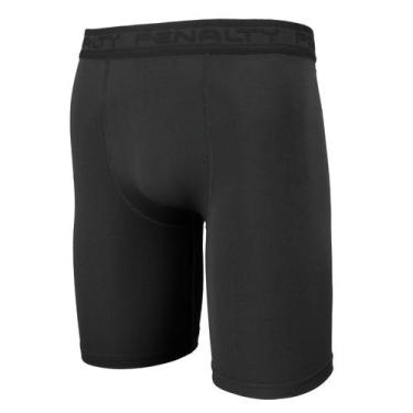 Imagem de Bermuda Térmica Penalty Skin Flat X Compressão Masculina Esportiva UV 
