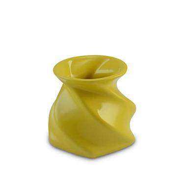 Imagem de Ceraflame Vaso de Cerâmica Camelia 9,5cm Amarelo - Decor