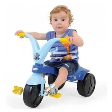 Imagem de Triciclo Velotrol Fokinha Infantil Meninos Xalingo Azul