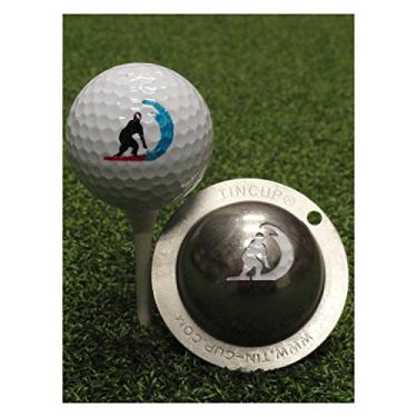 Imagem de Tin Cup Marcador de bola de golfe Surfs Up