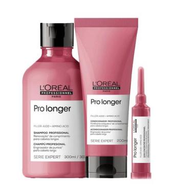 Imagem de Kit Pro Longer Shampoo Cond E Ampola - L'oréal - L'oréal Professionnel