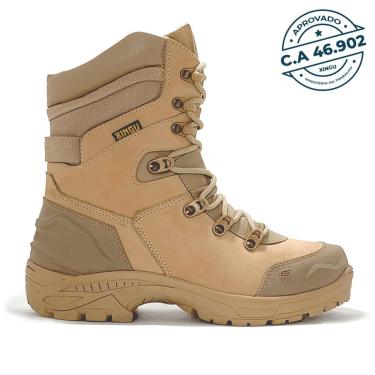 Imagem de Bota Militar Taurus Tático Areia PRF - Xingu Adventure®-Unissex