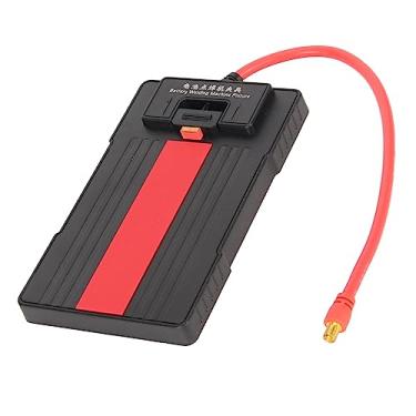 Imagem de Dispositivo de Solda por Ponto de Bateria, 10AWG Suporte para Máquina de Solda por Ponto Pilar de Silicone Antiderrapante Cabo Guia de Cobre para Reparo