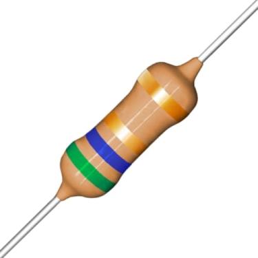 Imagem de Resistor 5R6 5,6R -1/4W-5% Kit com 100 Unidades - Para Eletrônica