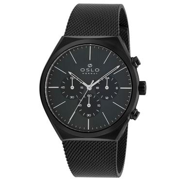 Imagem de Relogio Oslo Masculino Cronografo Ompsscvd0003 Preto