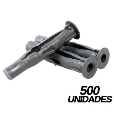 Imagem de 500 Bucha para Tijolo Baiano sem Parafuso 6mm - IvPlast