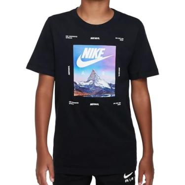 Imagem de Camiseta Nike Air Tee Photo Infantil - Preto