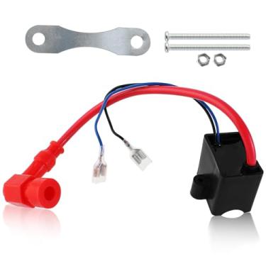 Imagem de Substituição de bobina de ignição CDI QAZAKY de alto desempenho para motor de motor de 2 tempos de 49cc – 50cc 60cc 66cc 80cc motocicleta motorizada com peças de montagem