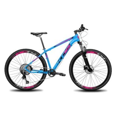 Imagem de Bicicleta Aro 29 MTB KOG 12 Velocidades Freios Hidráulicos,21,Azul Rosa