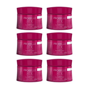 Imagem de Botox Capilar Probelle Azure 150G - Kit Com 6Un