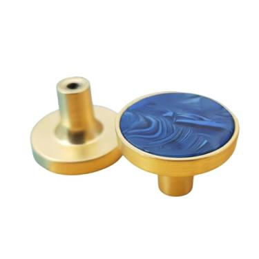 Imagem de Puxadores da cozinha da mobília do armário da gaveta para o botão da cozinha da mobília do botão da porta do armário decoram o gancho de suspensão da parede, m, safira