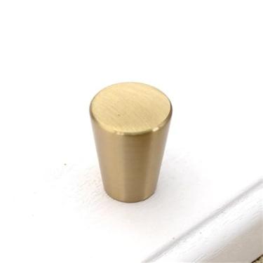 Imagem de Maçaneta hexagonal de latão sólido para armário, maçaneta para porta, cor de latão, gancho para roupas de entrada, 4