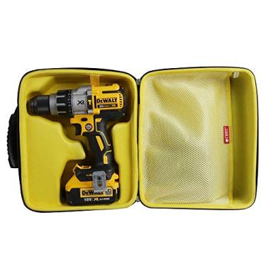 Imagem de Hermitshell Estojo rígido de viagem para furadeira DEWALT 20V MAX XR (DCD996B) (capa para furadeira + bateria + carregador)