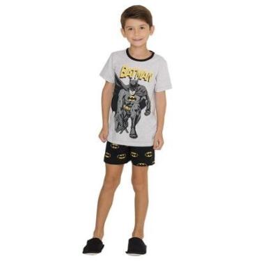 Imagem de PIJAMA MANGA CURTA  EVANILDA BATMAN REF: 52390007  04/10-Masculino
