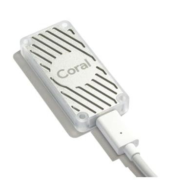 Imagem de Google Coral Coprocessador USB Edge TPU ML Accelerator para Raspberry Pi e outros computadores de placa única incorporados