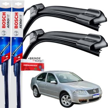Imagem de Par Palheta Limpador Parabrisa Dianteiro Silicone Bosch Paleta Bora 2000 á→2010