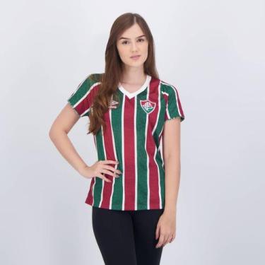 Imagem de Camisa Umbro Fluminense I 2024 Feminina