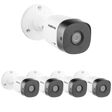 Imagem de Kit 5 Câmeras Multi HD 2 Megapixels 3.6mm 30m VHD 1230 B G7 Intelbras