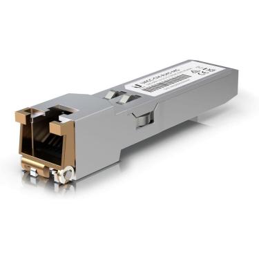 Imagem de Modulo Ubiquiti Mini Gbic Sfp Para Rj45 Gigabit Uacc-Cm-Rj45-1G (1 - Pack)