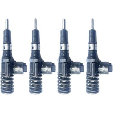 Imagem de 4 peças Modelo de injetor de combustível 0414720404 para Audi A3 A4 A6 Avant Skoda Octavia VW Golf Jetta III Touran 2.0 TDI