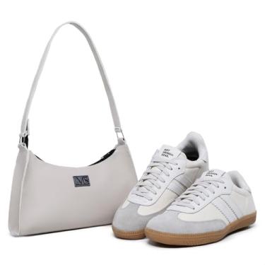 Imagem de Tênis Feminino Ginga + bolsa balada Luxo Cor Off 34